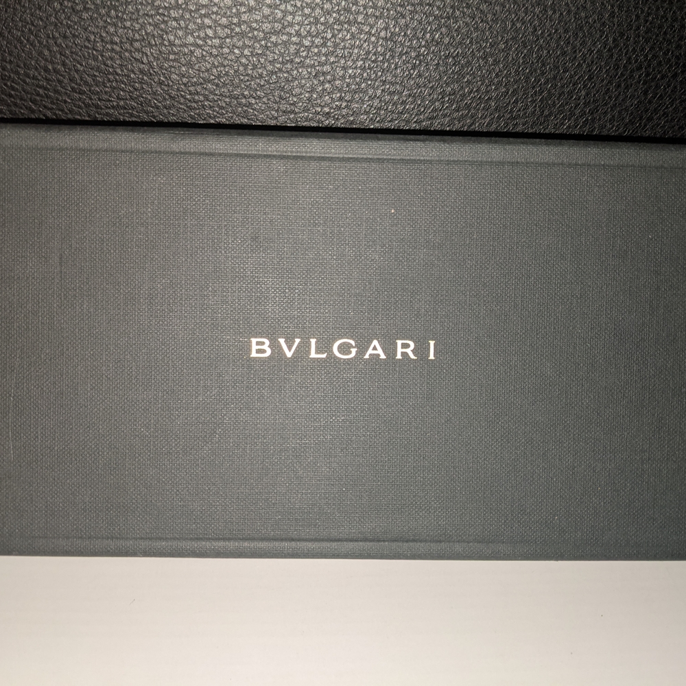Bvlgari Black and White Leather Box
